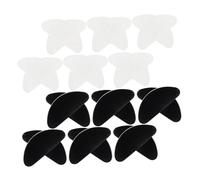 DRESSOOS 12 Paires Plaquettes de Silicone pour Lunettes Lot de D Antidérapantes Adaptées Aux Activités Extérieures Usage