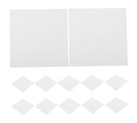 DRESSOOS 12 pièces Autocollants Statique Épais pour Pare-brise Voiture Film Cling Multifonction pour Inspection Annuelle Assurance et Permis de Stationnement Application Facile Sans Outils