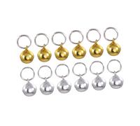 DRESSOOS 12 Pièces Cloches pour Chiots pour Collier Cloche De Collier Cloches De Vache Clochettes pour Collier De Chien Cloches pour L'artisanat Collier pour Chat avec Grelot