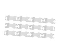 DRESSOOS 12 Pièces étiquette de Chien de Compagnie Collier pour Chien Moyen étiquette d'identification de Chien Porte Clef Animaux Puppy tag Plaque d'identité pour Animaux de Compagnie