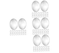 DRESSOOS 120 Pièces De Cartes De Couleurs En Verre Pour Ongles, Présentoir Pour Faux Ongles, Planche D'Entraînement Pour Vernis À Ongles, Support Pour Nail Art, Présentoir Pour Ongles,