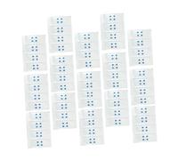 DRESSOOS 120 Pièces v bande de visage tondeuse corps double mesdames réducteur patch anti rides facelift etiquette autocollante face tape lifting invisible lifting de la peau du visage PVC