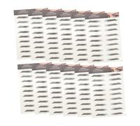 DRESSOOS 12pièces Autocollants à Sourcils Imperméables Transferts Temporaires Pour Regard Naturel Et Complet