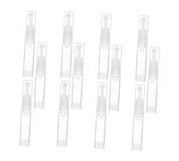 DRESSOOS 12pièces Bouteilles De Maquillage Portables Avec Pompe Sans Air Flacons De Voyage Rechargeables Pour Fond De Teint Transparents Et Légers Pour Vos Besoins Cosmétiques