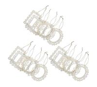 DRESSOOS 18 Pcs Cadre Photo Vintage en Bois Corde Suspendre, Forme Ovale ou Rectangulaire, Design Artisanal Flexible pour Expositions et Projets Artistiques