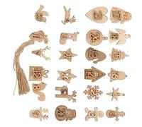 DRESSOOS 1ensemble Calendrier De Décoratif pour Pendants Suspendus Festifs avec Thème Cartoon Accessoire De Décoration De