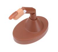 DRESSOOS 1ensemble Doigts Artificiels Réglables Pour Pratique De Manucure Outil Entraînement Avec Base Pour Nail Art Pour Débutants Et Professionnels