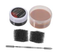 DRESSOOS 1ensemble Kit De Maquillage Effet Spécial Cire Pour Faux Cicatrices Et Blessures Peinture Corporelle Pour Halloween Et Fêtes Maquillage De Scène Réaliste