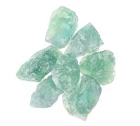 DRESSOOS 1ensemble Pierre De Fluorite Verte pour Aquarium Décor Naturel Énergétique pour Améliorer Esthétique des Bacs à Poissons Et Jardins Intérieur