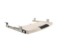 DRESSOOS 1ensemble Support Clavier Coulissant sous Bureau Plateau Rangement Clavier Abs Tiroir Coulissant Installation sans Perçage pour Bureau