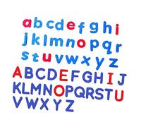 DRESSOOS 2 Aimants De Réfrigérateur Aimants De L'Alphabet Aimants De Lettres Majuscules Et Minuscules Jouets d'apprentissage Préscolaire Aimants De Réfrigérateur Patchs D'Alphabet