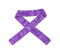 DRESSOOS 2 Pièces enveloppement de cheveux de perruques wig hair topper stick hair charms bouclé Poignée Titulaires foulard pour femme bande de Violet,mauve