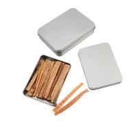 DRESSOOS 200 Pièces Bâtons Allumage Bois Naturel Kit Allume-feu pour Camping Feu de Camp Cheminée Poêle Bois Allumage Rapide Équipement Survie Plein Air