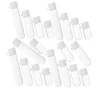 DRESSOOS 20pièces Bouteilles à Fond Rond Avec Couvercles Contenants Étanches Pour Sérums Et Huiles Essentielles Distributeurs De Lotion De Voyage