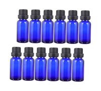 DRESSOOS 20pièces Flacons Verre Pour Huiles Essentielles Avec Réducteur De Bouteilles Multipurpose De Idéales Pour Stockage Huiles Parfums Et Cosmétiques