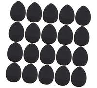 DRESSOOS 20pièces Mini Powder Puff Éponge De Maquillage Pour Poudre Applicateur Compact Pour Fond De Teint Maquillage Sèche Et Humide Pour Zone