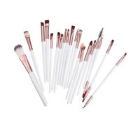 DRESSOOS 20pièces Pinceaux De Maquillage Pour Fond De Teint Ombres à Paupières Et Correcteurs Outils De Portables Pour Adolescents Et