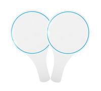 DRESSOOS 2pcs Tableau Blanc Effaçable à Sec Bleu Surface Réutilisable et Bords Lisses pour Score des Juges en Compétition