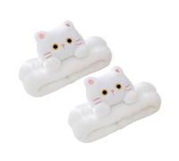 DRESSOOS 2pièces Bandeaux Thème Oreilles De Chat Pour Lavage Visage Accessoires De Maquillage Et Antidérapants