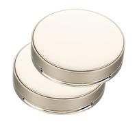 DRESSOOS 2pièces Boîte De Rangement Cosmétique Compacte Étui Vide Pour Poudre Et Cushion Foundation Avec Miroir Mallette Maquillage Portable Et Rechargeable Léger Pour Voyage