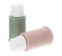 DRESSOOS 2pièces Bouteilles De Dissolvant à Refillables De Flacons Pompe Anti-fuite Et Pratiques Pour Nail Art