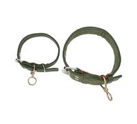 DRESSOOS 2pièces Colliers Toile Robustes pour Moutons Colliers Ajustables Verts Confortables pour Élevage Sécurisé Anti-Irritation Et Résistants