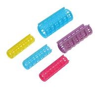 DRESSOOS 36 Pièces Self Grip Hair Styling Rollers Set Plastic Curlers with Teeth for Wet Dry Hair Home and Travel Use