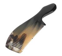 DRESSOOS 3pièces Peigne De Massage Corne De Bœuf Noir Outil De Coiffure Pour Femmes Peigne Antistatique Et Démêlant Accessoire De Soins Capillaires Portable