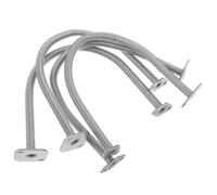 DRESSOOS 4 Pièces Accessoire Améliore la Vitesse de Cuisine Professionnel en Métal Argenté pour Fours Vapeur Commerciaux, Compatible Marmites à Soupe et Cuiseurs à Nouilles en Restauration