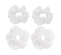 DRESSOOS 4pièces Élastiques Tulle Pour Cheveux Accessoires De Queue De Cheval Élastiques Pour Femmes Petits Et Scrunchies Fashion Organza Pour Filles