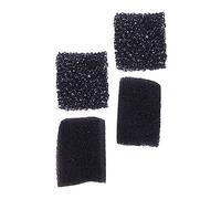 DRESSOOS 4pièces Éponges De Maquillage Professionnel Pour Effets Spéciaux Éponges Noires De Stipple Pour Halloween Et Cosplay