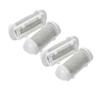 DRESSOOS 4pièces Roues De Remplacement Grossières Pour Éliminateur De Callosités Électrique Accessoires De Pédicure à Domicile Pour Lisses Et Doux
