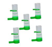 DRESSOOS 5 Pièces Machine à Boire pour Oiseaux Abreuvoir pour perruches Mini Bouilloire Millet Pompe mangeoire à Pigeons Bouteilles Abreuvoir Automatique pour Oiseaux Abreuvoir pour Oiseaux