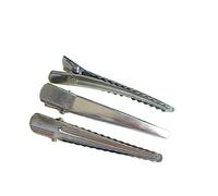 DRESSOOS 50pièces Barrette à Cheveux Acier Avec Dents Flexibles Clips De Coiffure Pour Salon Et Usage Personnel Accessoires Pour Femmes