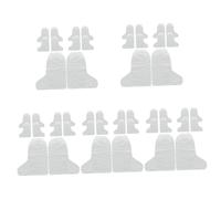 DRESSOOS 50pièces Couvertures De Jetables Hydratantes De Pour Idéals Pour Salons Et Utilisation à Domicile Transparent