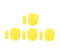 DRESSOOS 5pièces Éponge Filtrante Pré-Filtre pour Aquarium De Éponges Jaunes Mousse Accessoires De Filtration Pratiques pour Habitat Aquatique Sain