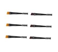 DRESSOOS 6 Pièces Brosse à Sourcils Double Tête Mini Pinceau Pour Sourcils Et Cils Outil De Toilettage Double Tête Manche Court