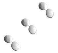 DRESSOOS 6 Pièces Déodorant Métal Bar Désodorisant Pour Désodorisant Destructeur D'odeur Pour Les Mains Silver Acier Inoxydable