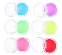 DRESSOOS 6 Pièces Eye-liner Fluo Eye-liner Feutre Eye-liners Kit De Crème De Fard à Paupières Portable Maquillage Cosplay Eye-liner Longue Tenue Eye-liner Gel Crème Ombre à Paupières Pâte