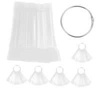 DRESSOOS 6ensembles Supports Fan Pour Affichage De Vernis à Naturel Pour Pratique Et Création Artistique à Domicile