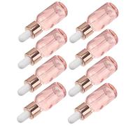 DRESSOOS 8pièces Flacons Compte-gouttes Verre Pour Huiles Essentielles Bouteilles Étanches Et Réutilisables Pour Voyages Et Quotidien