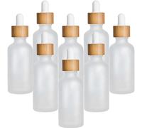 DRESSOOS 8pièces Flacons Mat Avec Pipette Bouteilles De Cosmétique Réutilisables Pour Huiles Essentielles Et Produits De Pour Voyage Et Usage