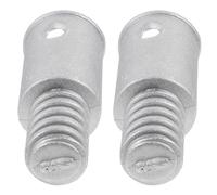 DRESSOOS Adaptateur pour Manche de Balai en Métal Pointe de Filetage, Lot de 2 Pièces, Design Fileté Anti-casse, pour Balais et Serpillières à Usage Domestique et Bureau