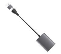 DRESSOOS Adaptateur USB Type-c vers Double Hub USB avec Sorties Dual High Definition pour Écrans Simultanés Profitez Une Transmission Rapide Et Stable
