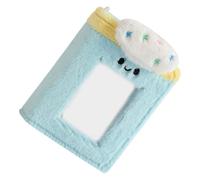 DRESSOOS Album Photo Peluche Portable 3 Pouces Pochettes Remplaçables en PVC pour Protéger Cartes, pour Présents de Mariage ou Souvenirs d'amis et Camarades