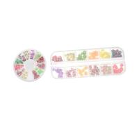 DRESSOOS Autocollants De Décoration D'Ongles En Tranches De Fruits 24 Boîtes De Décorations Nail Art Fruitées Pour Manucure DIY Accessoires De Nail Art Créatifs