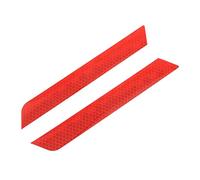 DRESSOOS Autocollants Réfléchissants De Pare Choc Arrière en PVC pour Voiture Protection Décorative Couleur Lot De 2