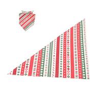 DRESSOOS Bandana pour Animaux De Compagnie Joyeux Noël Écharpe Triangulaire pour Chien Et Chat De pour Animaux De Compagnie