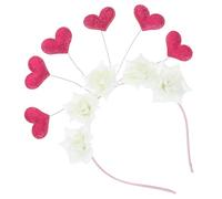 DRESSOOS bandeau rose d'amour groupe bandeaux de saint valentin pour adultes valentines day valentines day decoration coiffe de Saint-Valentin pour adultes accessoires saint valentin