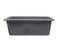 DRESSOOS Bassine en Plastique Épaisse Rectangulaire Panier de Rangement Polyvalent Cuisine Utilisée pour Laver Légumes et Fruits, Cuisine et Restauration Rapide